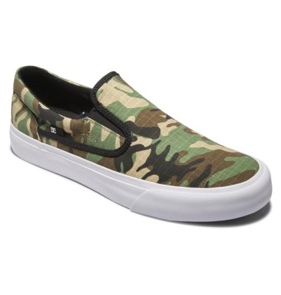 DC Trase Slip-On Fekete Camo - Cipő - Fekete Camo - Magyarország (T1B4UWW4)